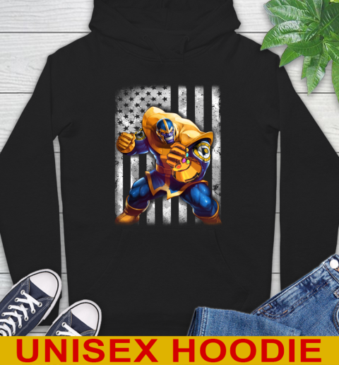 NBA Basketball Indiana Pacers Thanos Marvel American Flag Shirt Hoodie