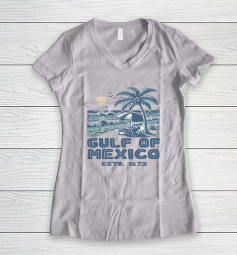 Gulf of Mexico Forever Est 1672 Women's V-Neck T-Shirt