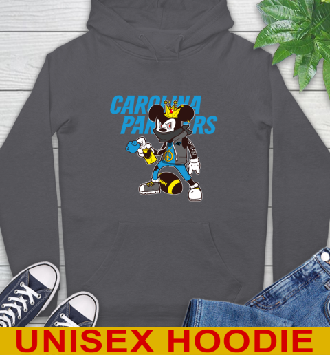 Carolina Panthers NFL Football Mickey Peace Sign Sports Hoodie 7
