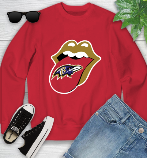 Baltimore Ravens NFL Football Lips I Root For My Team Adoring Fan 123