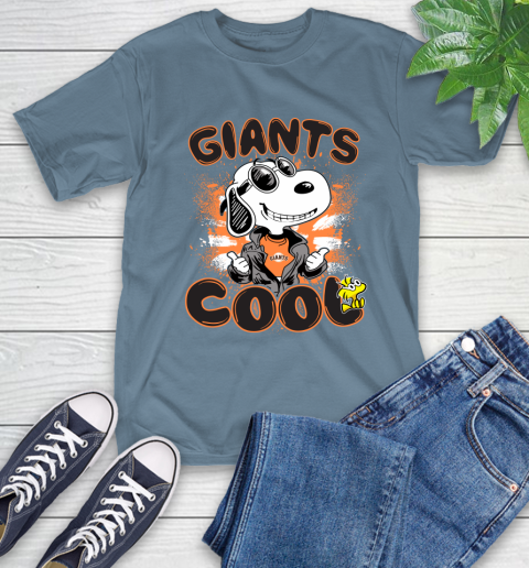 MLB Baseball San Francisco Giants Cool Snoopy Shirt T-Shirt 9