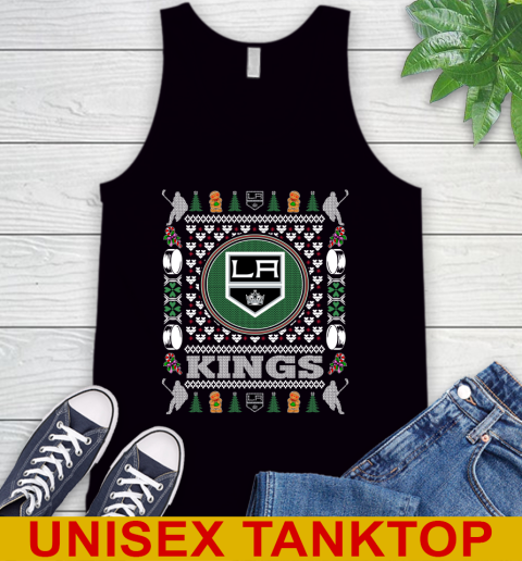 Los Angeles Kings Merry Christmas NHL Hockey Loyal Fan Tank Top