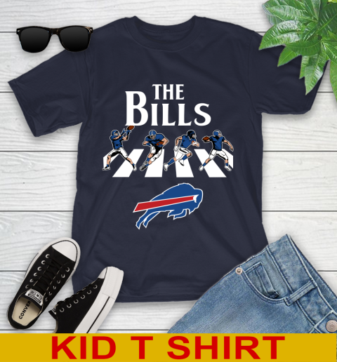 NFL Football Buffalo Bills The Beatles Rock Band Shirt Youth T-Shirt 2