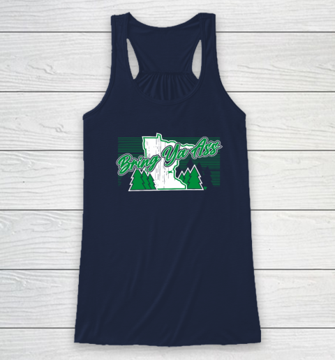 Bring Ya Ass  Minnesota Basketball Racerback Tank 5