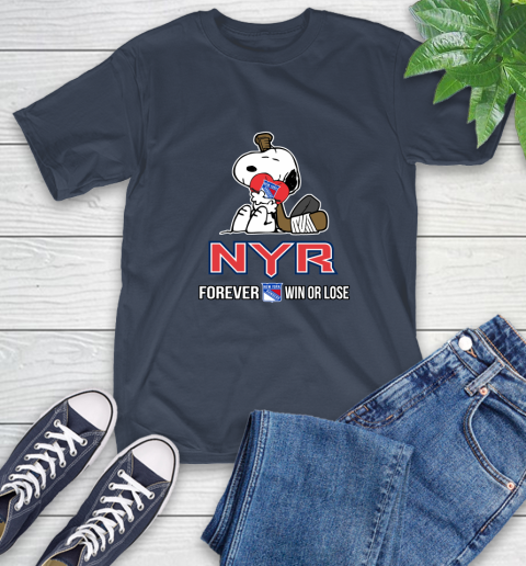 NHL The Peanuts Movie Snoopy Forever Win Or Lose Hockey New York Rangers 4
