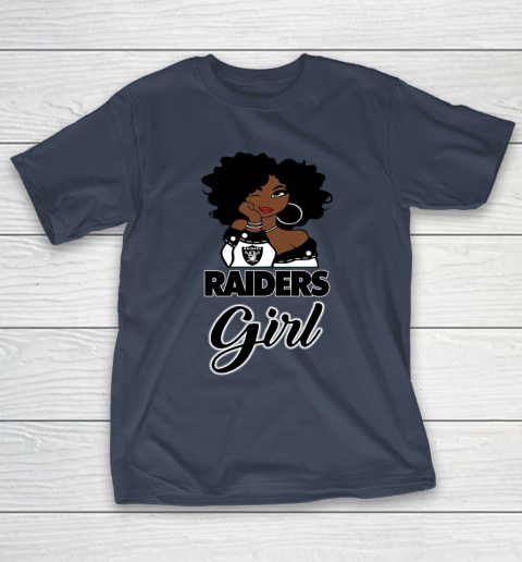 Oakland Raiders Girl NFL T-Shirt 4