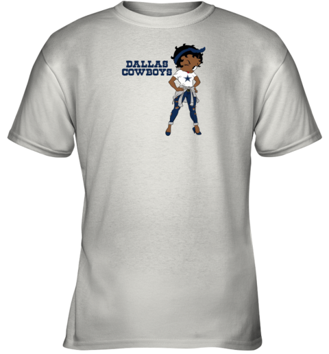 Betty Boop Dallas Cowboys Youth T-Shirt