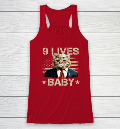 9 Lives Baby Trump Racerback Tank 3