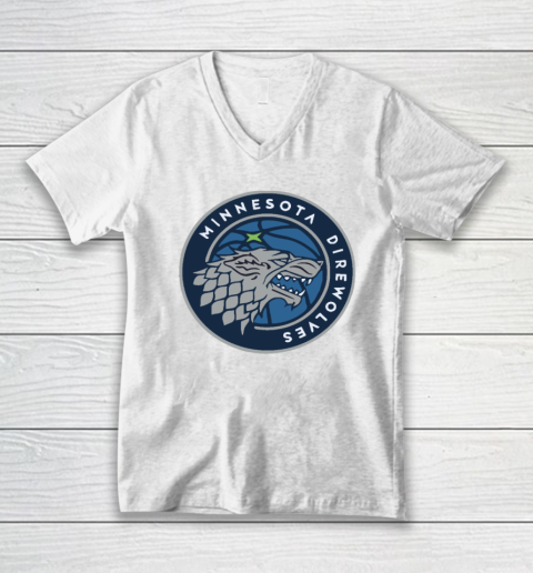 Minnesota Direwolves V-Neck T-Shirt