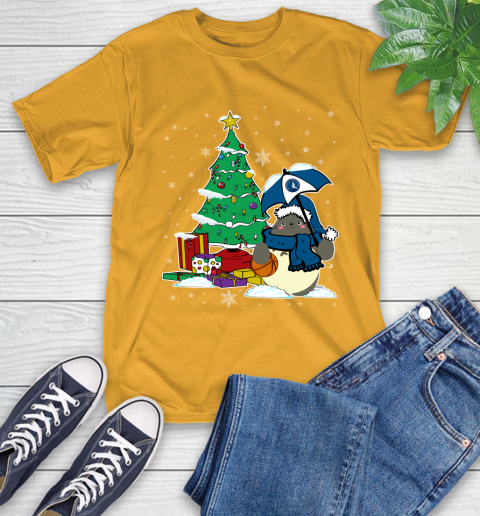 Minnesota Timberwolves NBA Basketball Cute Tonari No Totoro Christmas Sports T-Shirt 2