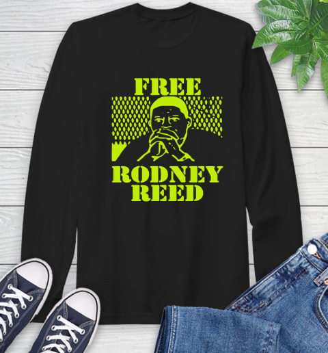 Freee rodney reed Long Sleeve T-Shirt