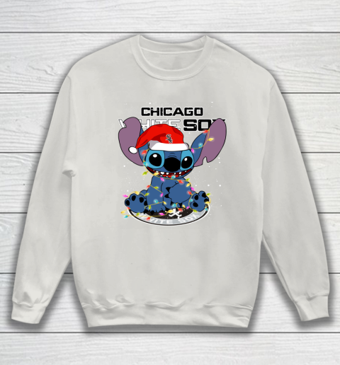 Chicago White Sox MLB noel stitch Baseball Christmas Sweatshirt 8