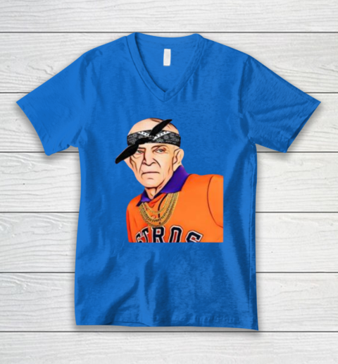 Mattress Mack V-Neck T-Shirt 4