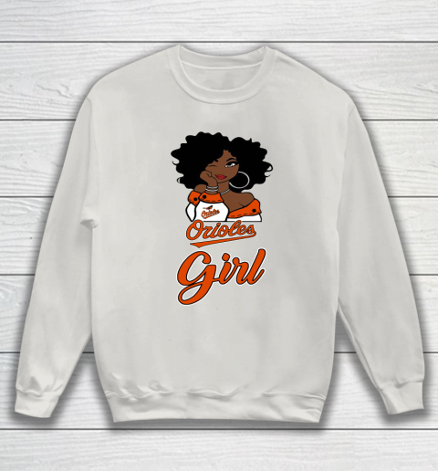 Baltimore Orioles Girl MLB Sweatshirt 10
