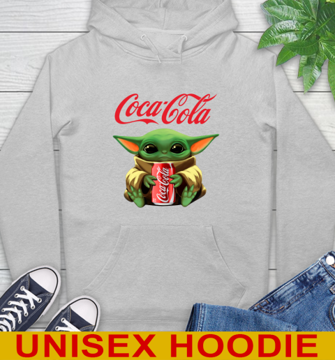 Star Wars Baby Yoda Hugs Coca Cola Soft Drink Shirt 18