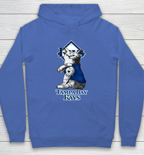MLB Baseball My Cat Loves Tampa Bay Rays Hoodie 6
