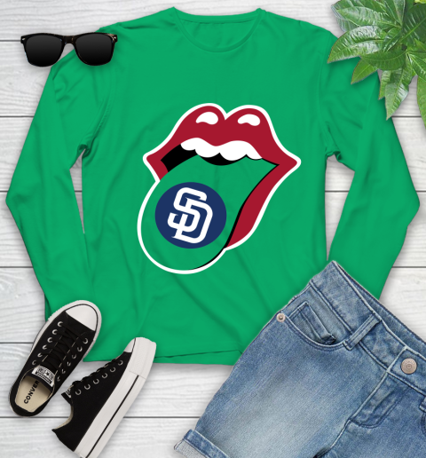 San Diego Padres MLB Baseball Lips I Root For My Team Adoring Fan 130