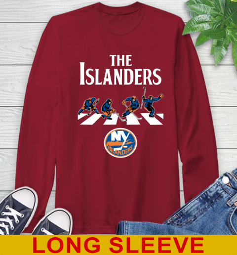 NHL Hockey New York Islanders The Beatles Rock Band Shirt Long Sleeve T-Shirt 9