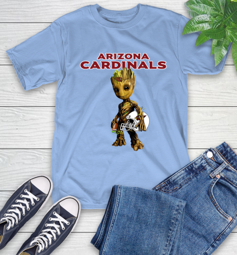 Arizona Cardinals NFL Football Groot Marvel Guardians Of The Galaxy T-Shirt 11