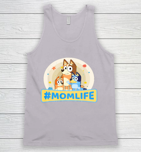 Bluey Mom Family For Life Tank Top 3