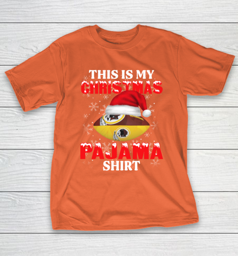 Washington Redskins This Is My Christmas Pajama Shirt NFL T-Shirt 4