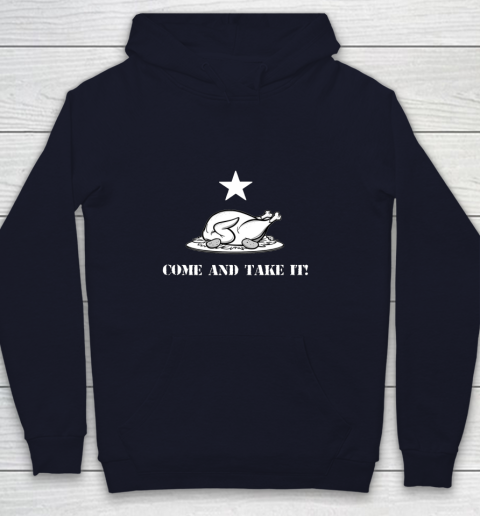 Thanksgiving Come And Take It Turkey Dinner Youth Hoodie 2