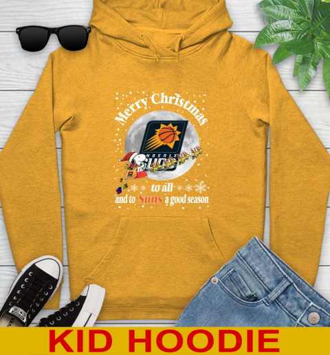 Phoenix Suns Merry Christmas To All And To Suns A Good Season NBA Basketball Sports Youth Hoodie 2
