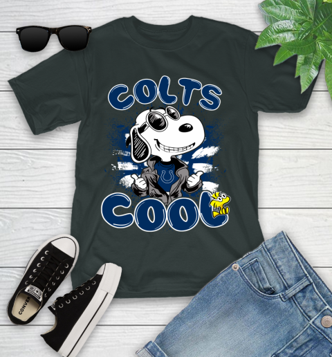 NFL Football Indianapolis Colts Cool Snoopy Shirt Youth T-Shirt 5
