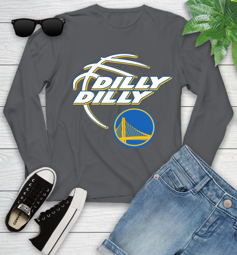 NBA Golden State Warriors Dilly Dilly Basketball Sports Youth Long Sleeve 8