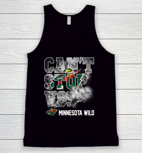 NHL Minnesota Wild Hockey Can't Stop Vs Tank Top