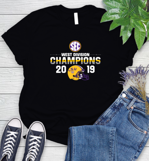 Awesome LSU Tigers West Division Champion 2019 Shirt 82