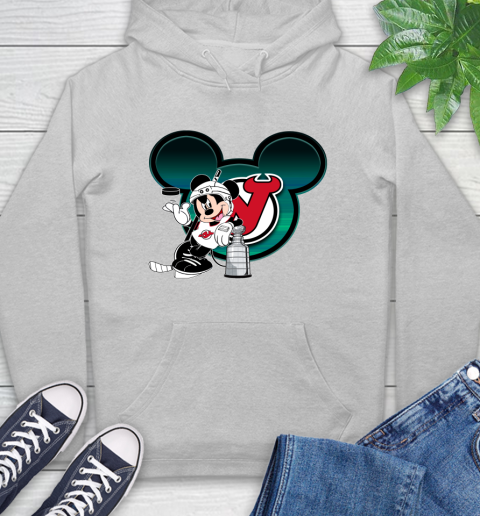 NHL New Jersey Devils Stanley Cup Mickey Mouse Disney Hockey T Shirt Hoodie 6