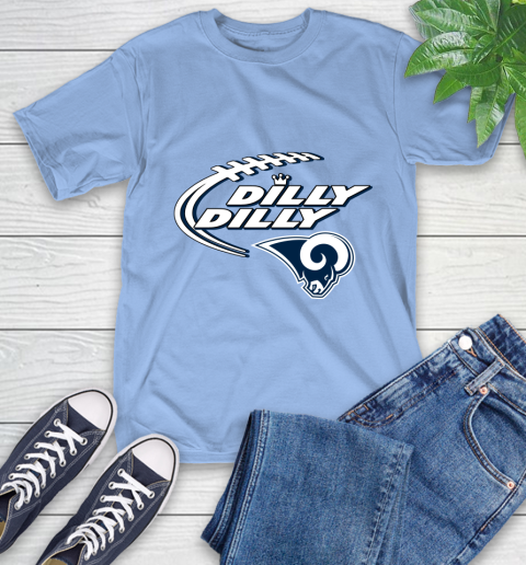 NFL Los Angeles Rams Dilly Dilly Football Sports T-Shirt 11