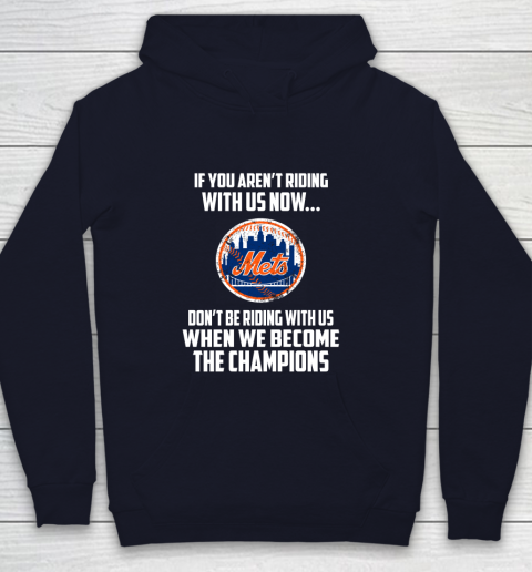 MLB New York Mets Baseball We Become The Champions Youth Hoodie 2