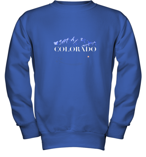 z7kt colorado rocky mountain shirt baseball player design youth sweatshirt 47 front royal