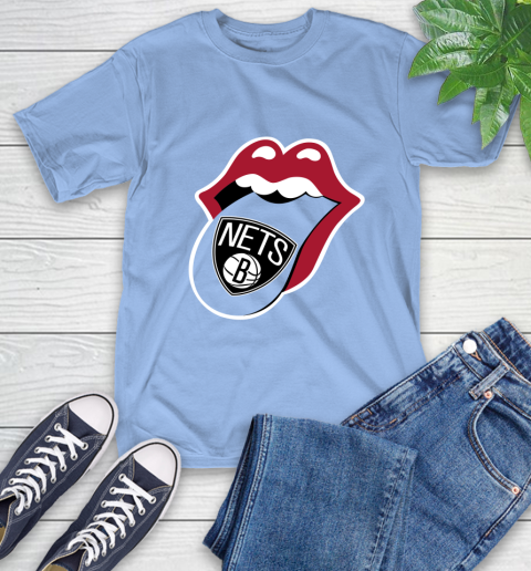 Brooklyn Nets NBA Basketball Lips I Root For My Team Adoring Fan 11