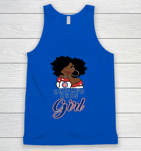Chicago Cubs Girl MLB Tank Top 5
