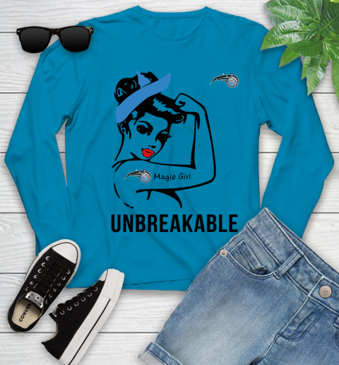NBA Orlando Magic Girl Unbreakable Basketball Sports Youth Long Sleeve 5