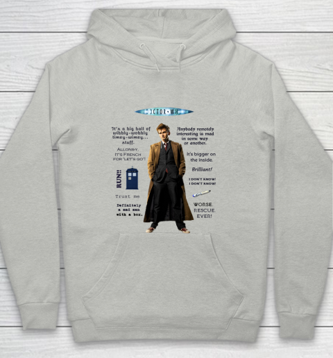 Doctor Who Shirt Dr. Who Quotes Youth Hoodie