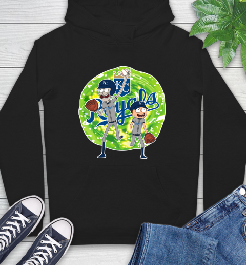 MLB Kansas City Royals Rick And Morty Baseball Sports Hoodie 2