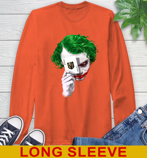 Vegas Golden Knights NHL Hockey Joker Card Shirt Long Sleeve T-Shirt 4