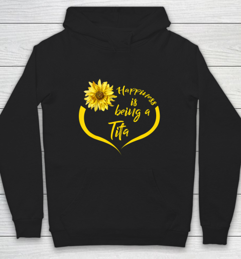 Womens Tita Gift Happiness Is Being A Tita Hoodie