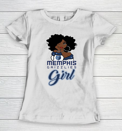 Memphis Grizzlies Girl NBA Women's T-Shirt 3