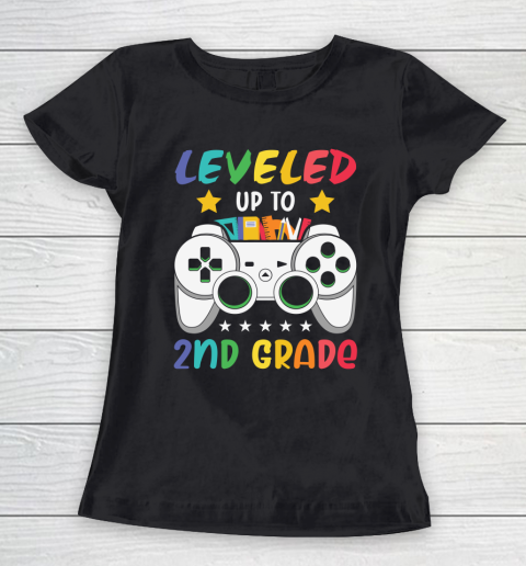 Back To School Shirt Leveled up to 2nd grade Women's T-Shirt