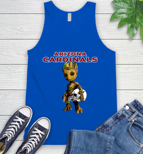 Arizona Cardinals NFL Football Groot Marvel Guardians Of The Galaxy Tank Top 5