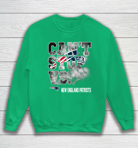 NFL New England Patriots Can't Stop Vs Sweatshirt 5