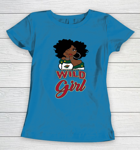 Minnesota Wild Girl NHL Women's T-Shirt 8