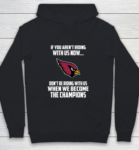 NFL Arizona Cardinals Football We Become The Champions Youth Hoodie