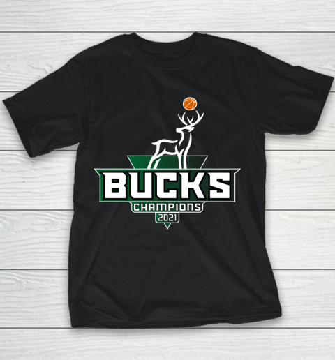 Bucks Champions NBA Championship 2021 Youth T-Shirt