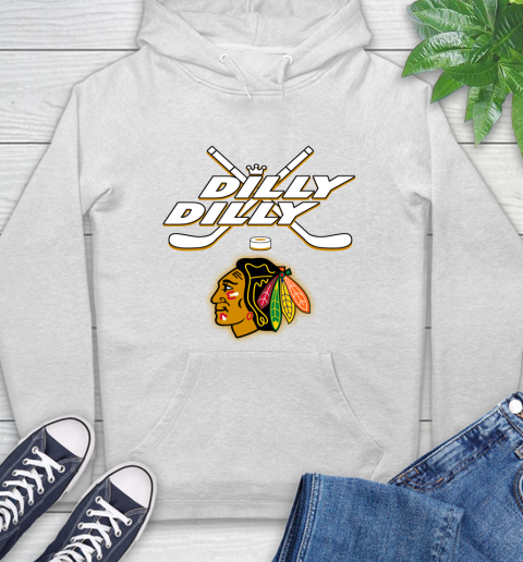 NHL Chicago Blackhawks Dilly Dilly Hockey Sports Hoodie